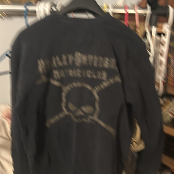M an large Harley-Davidson long sleeve thermal - Picture 4 of 4